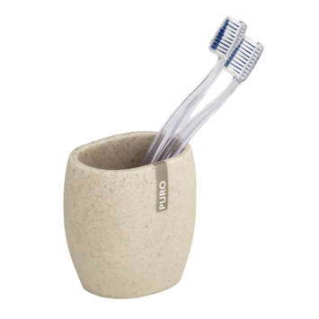 Wenko Tandenborstelhouder Puro Beige