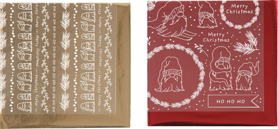 Dekorationsfolie Og Design Limark - Traditionel Jul - 15X15 CM - 2X2 Ark