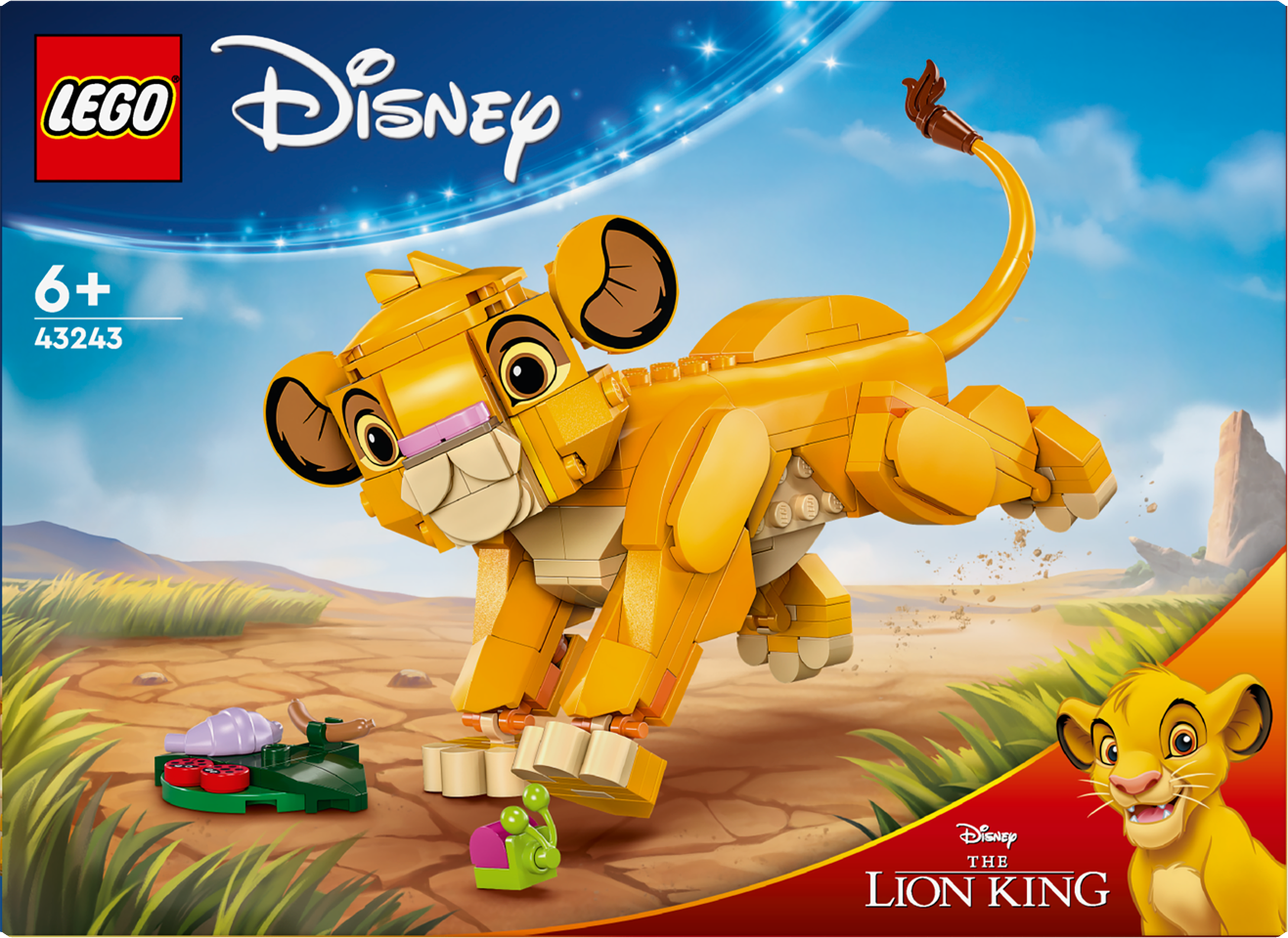 LEGO Disney - Simba som unge – Løvernes konge (43243)
