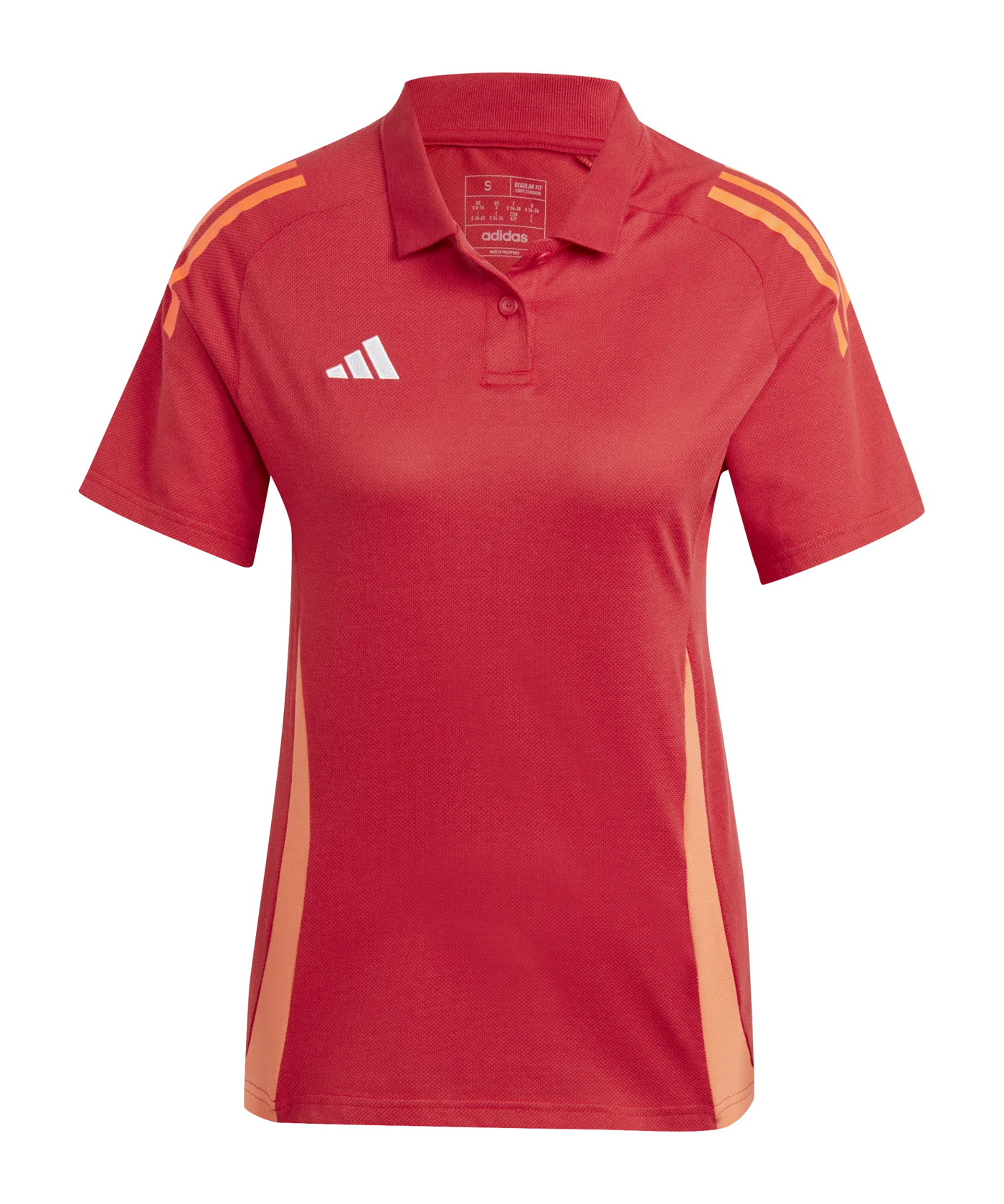adidas Tiro 24 Competition Poloshirt Damen Rot