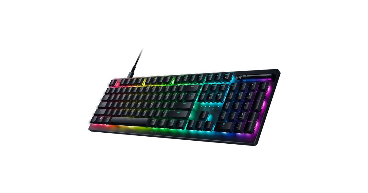 RazerDeathstalker V2, gaming toetsenbord  (Zwart, US lay-out, RGB leds, ABS keycaps)