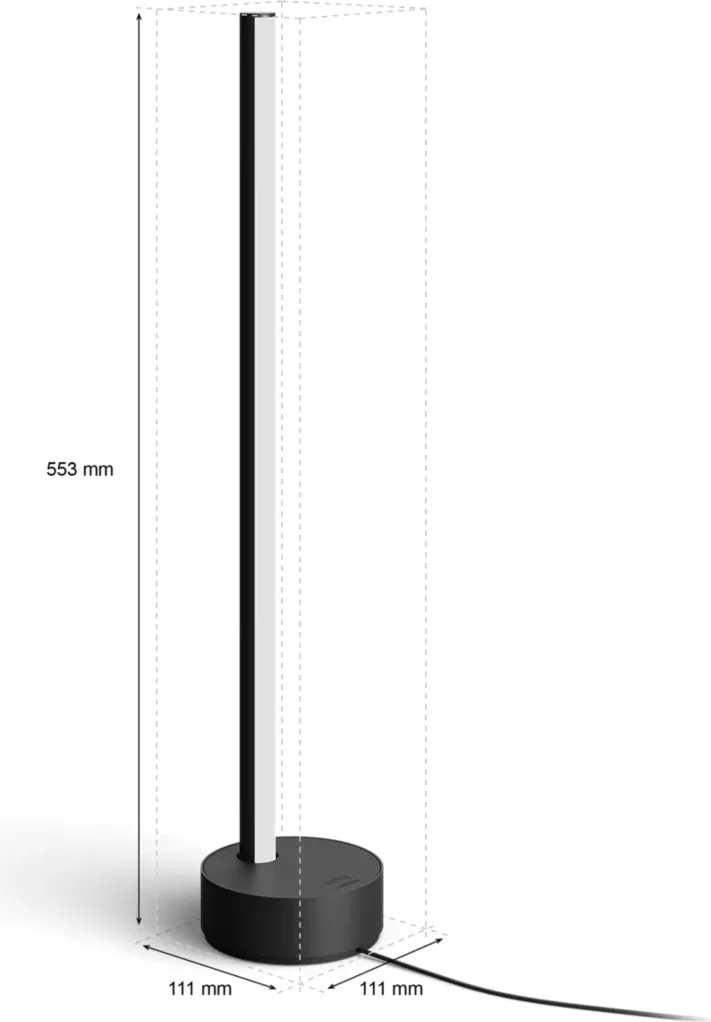 Philips Hue Gradient Signe Noir Lampe connectée