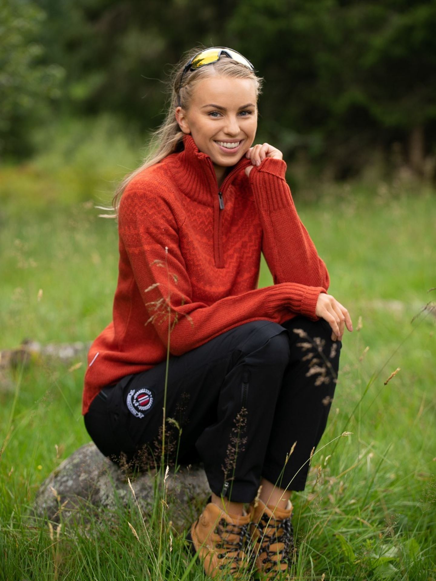 Freja Half Zip Genser