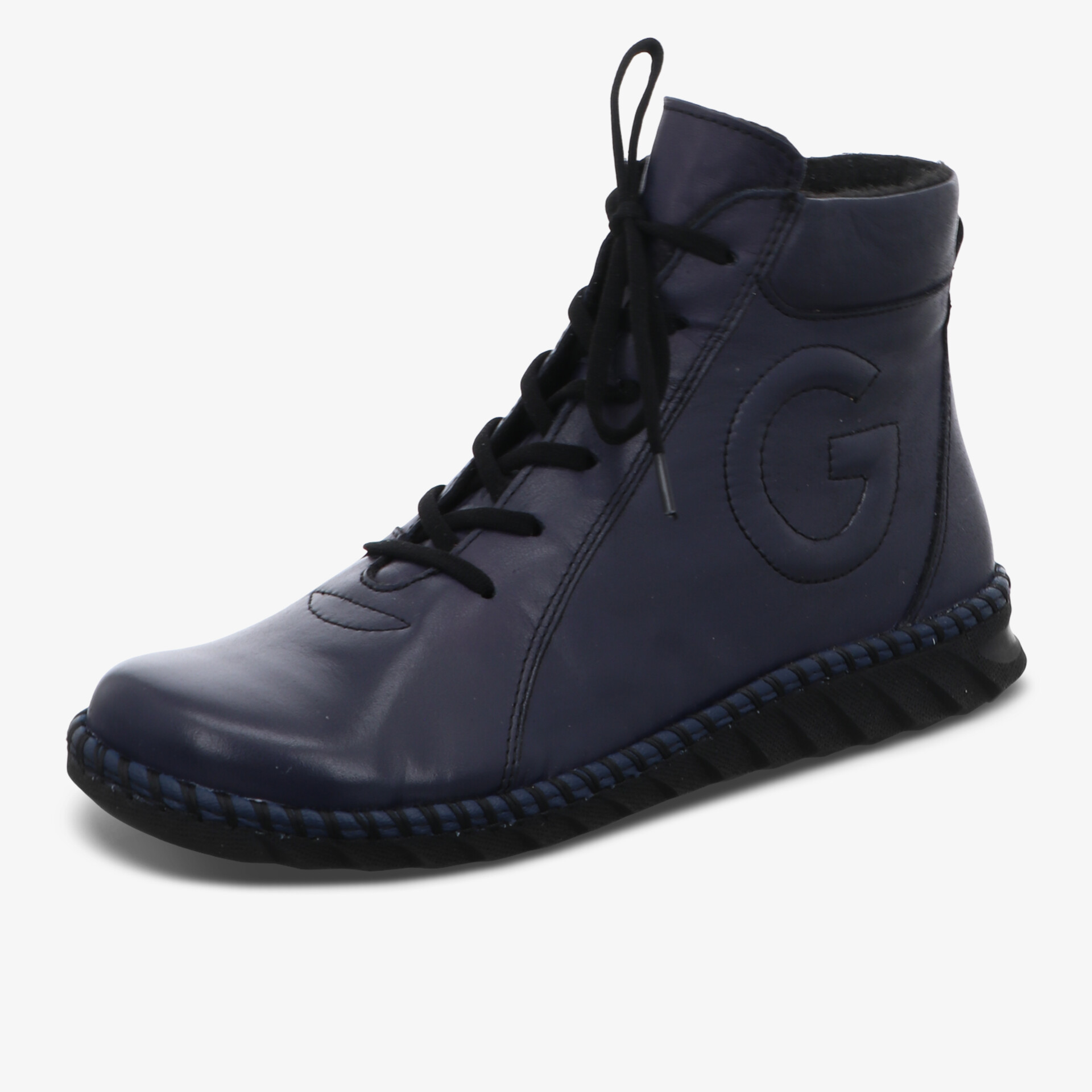 Gemini Damen Schnürstiefeletten blau