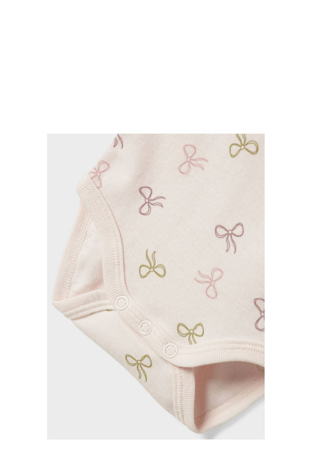 NAME IT romper NBFBODY - set van 3 mauve/roze/ecru