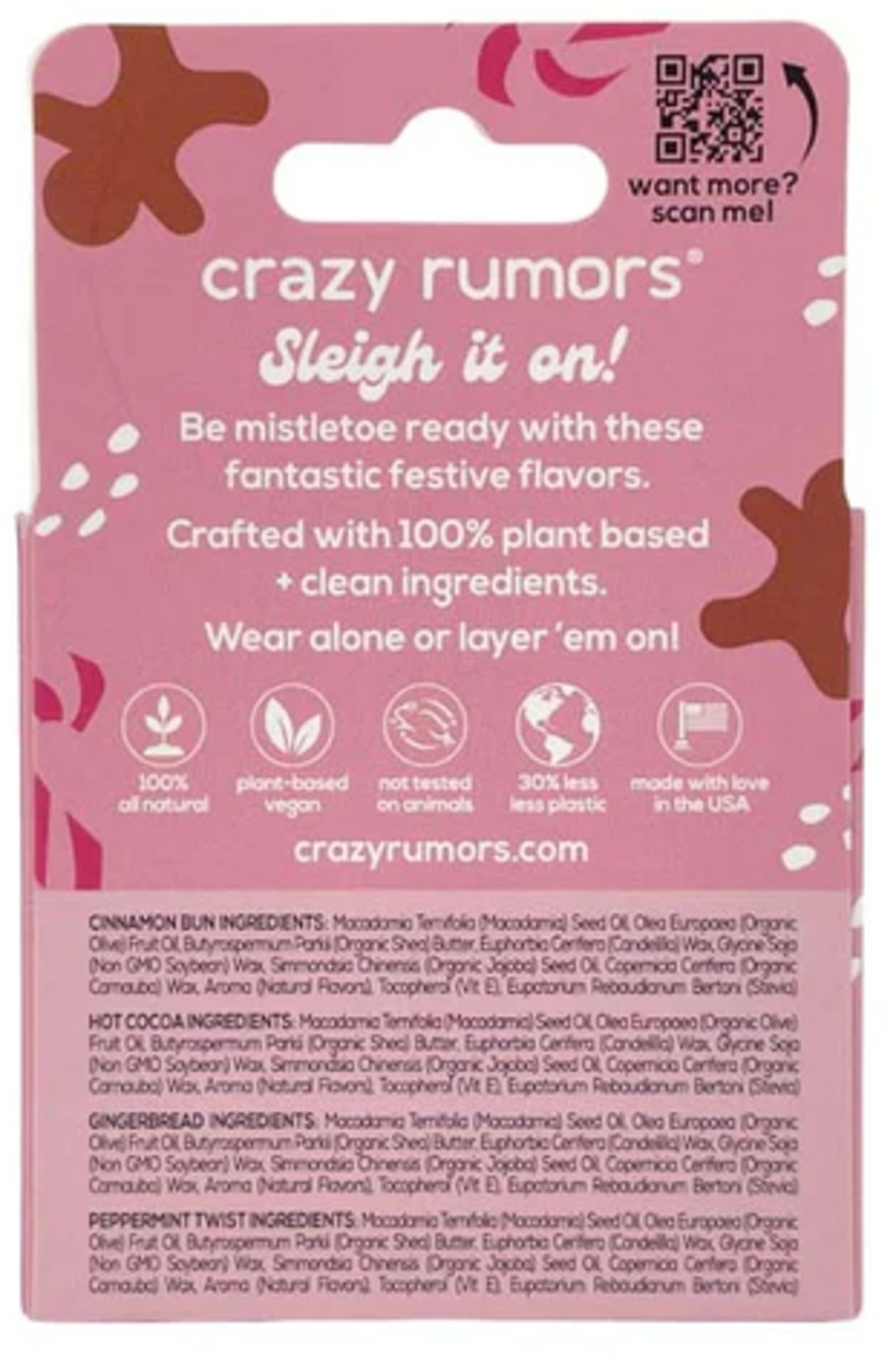 Crazy Rumors  Mixed Pack Festive Mix, 4 Stk