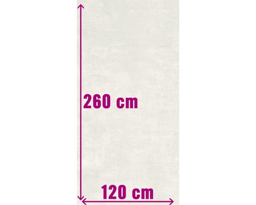 XXL wand- en vloertegel Industrieel wit gepolijst 120 x 260 x 0,7 cm R10 A