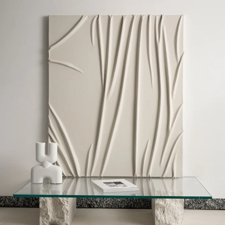 Studio Mykoda - SAHAVA Nomad 5, 80 x 100 cm, beige hell