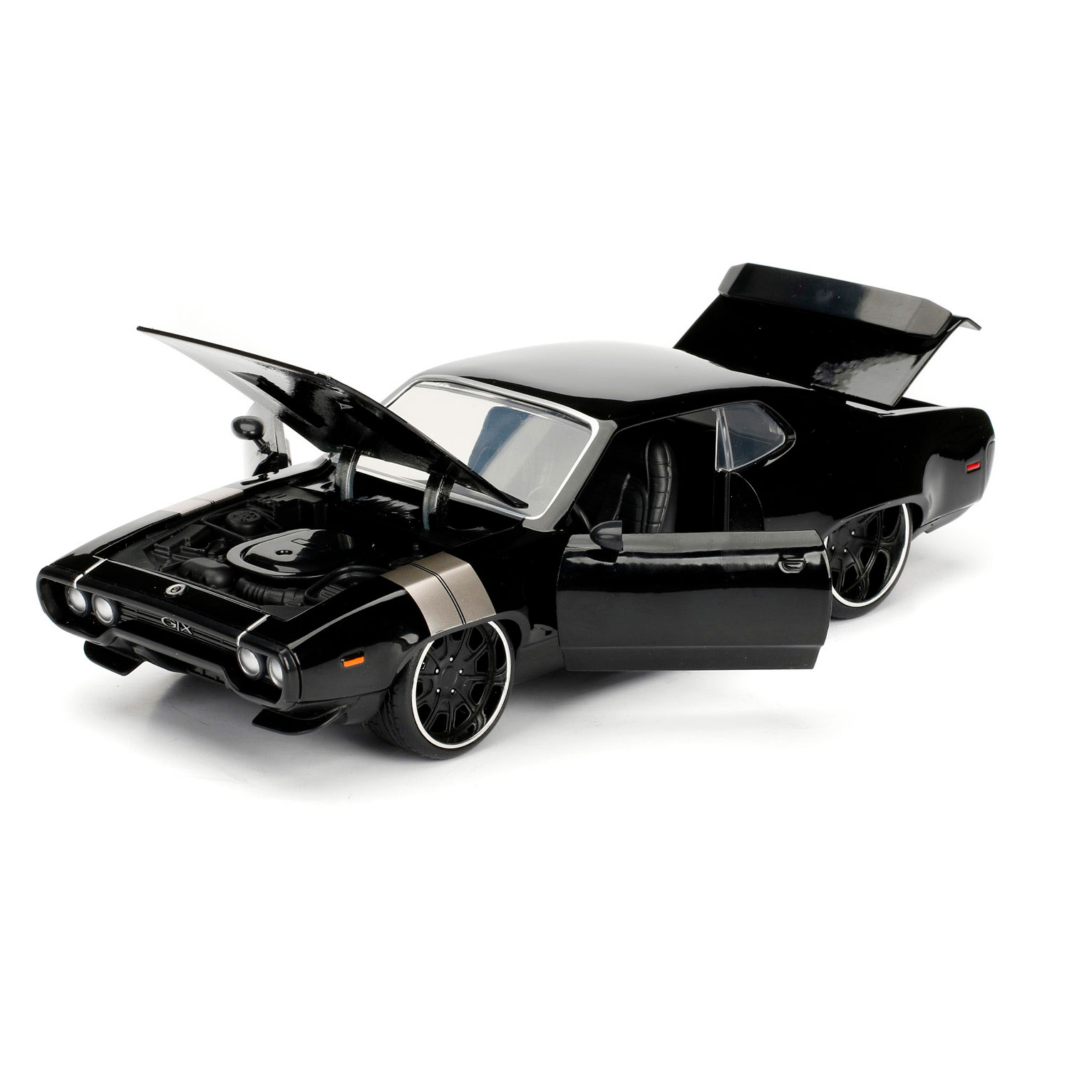 Jada Die-Cast Fast & Furious FF8 1972 Plymouth GTX Raceauto 1:24