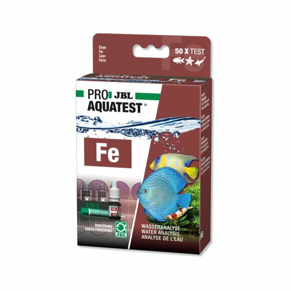 Proaquatest fe fer : test d'eau en gouttes