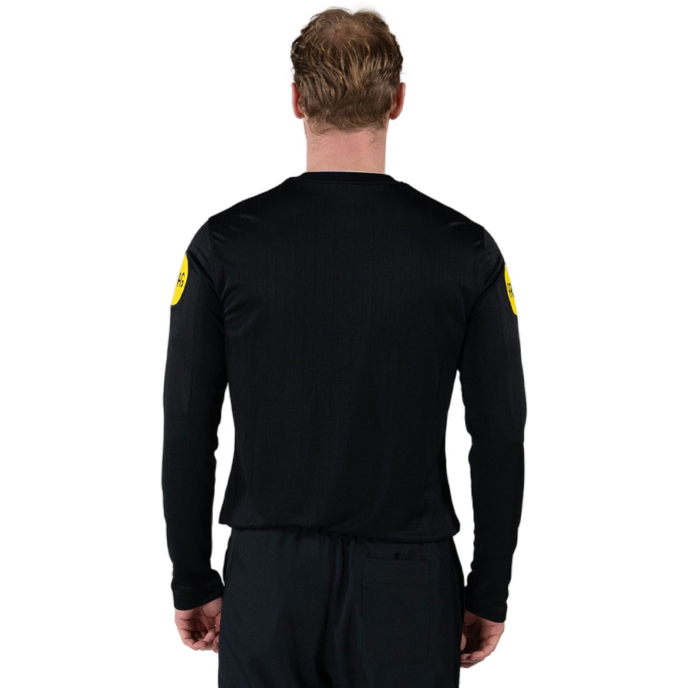 Nike KNVB Scheidsrechtersshirt 2024-2026 Lange Mouwen Zwart