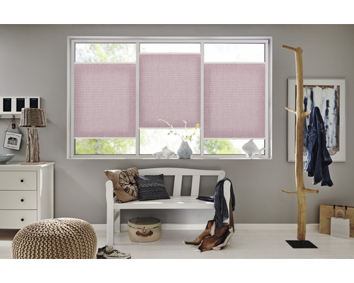 Woonidee: Daglicht plisségordijn 80x210 cm roze