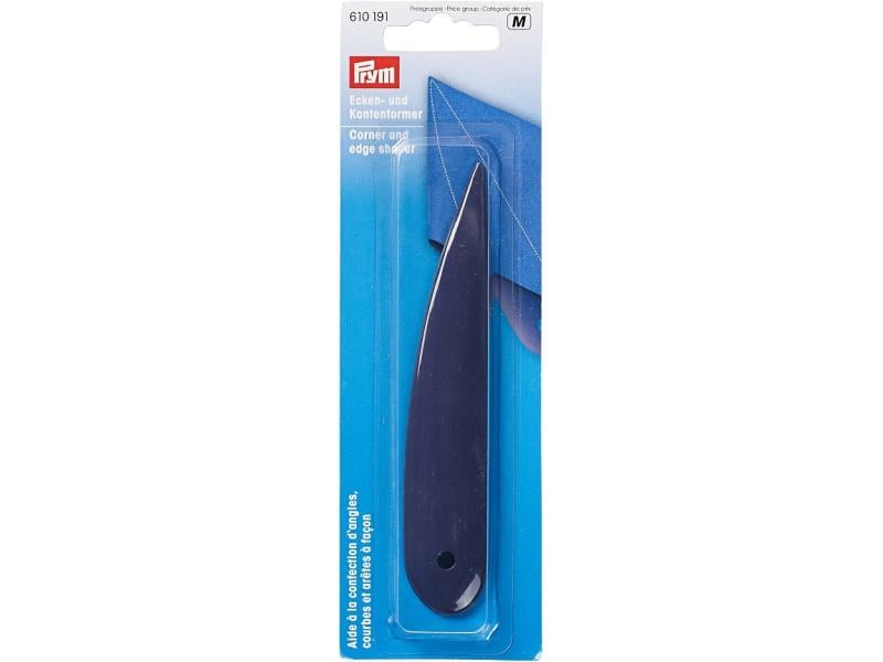 Prym Ecken/Kantenformer 2,5 x 12,5 cm, 1 Stück Former für Ecken und Kanten oder Rundungen