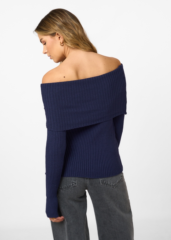 Bibi trui donkerblauw