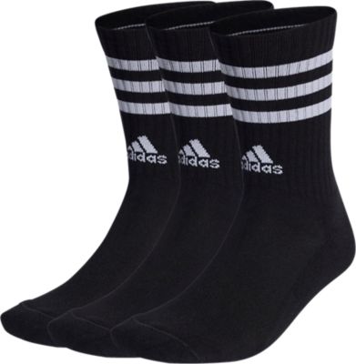 Adidas Sportswear3-Streifen Cushioned Crew Socken 3er - schwarz