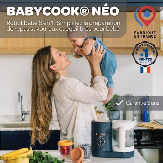 Babycook Néo Robot Bébé 6 en 1   Night Blue        de               Béaba