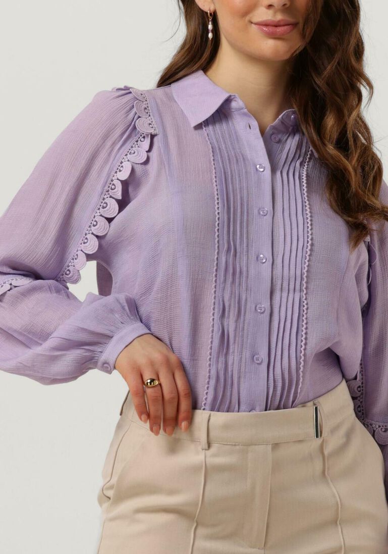 AAIKO lila aaiko blouse erlina vis 518