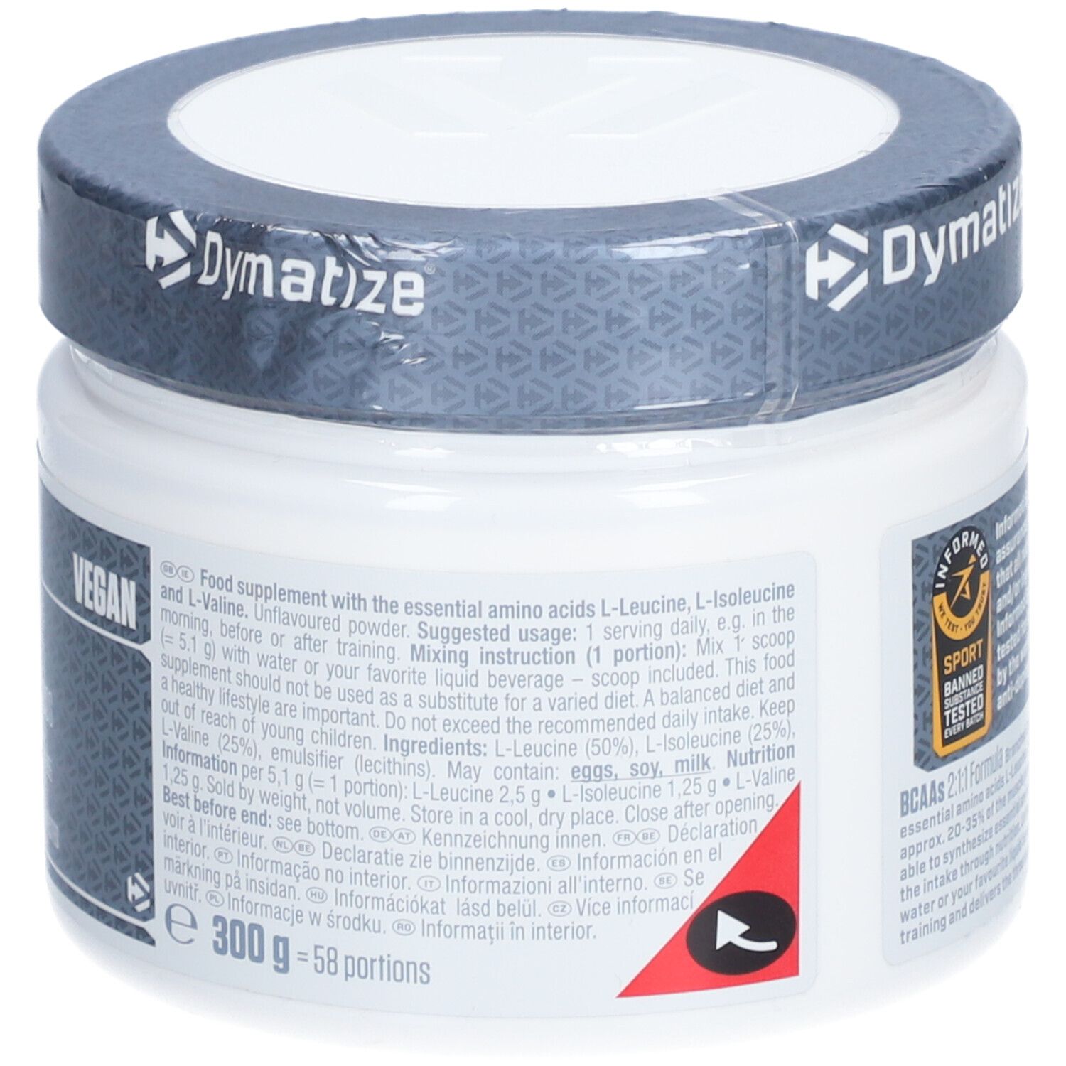 Dymatize® BCAAs Pulver Geschmacksneutral