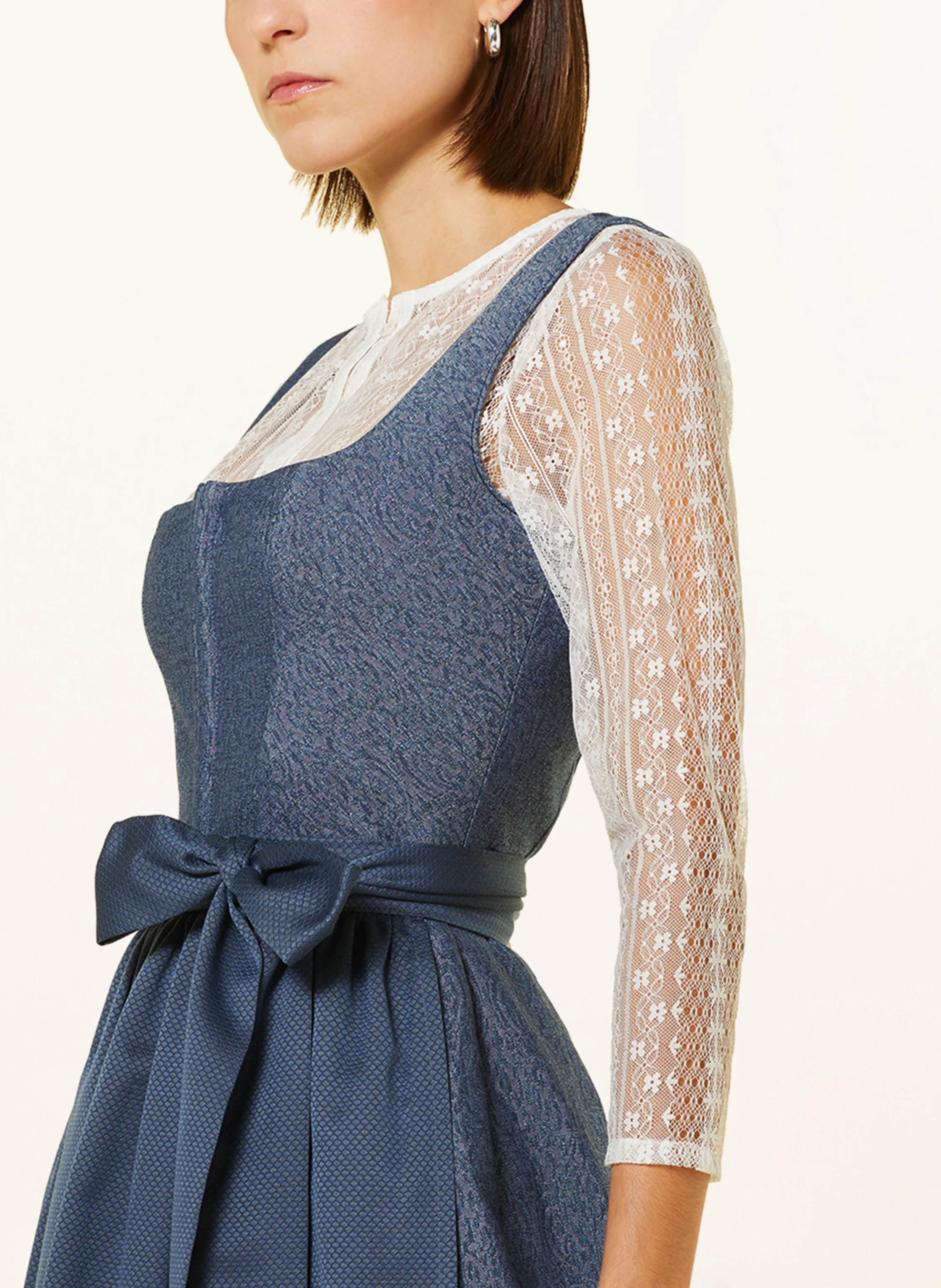 LIMBERRY Dirndlbluse KLARA aus Spitze mit 3/4-Arm