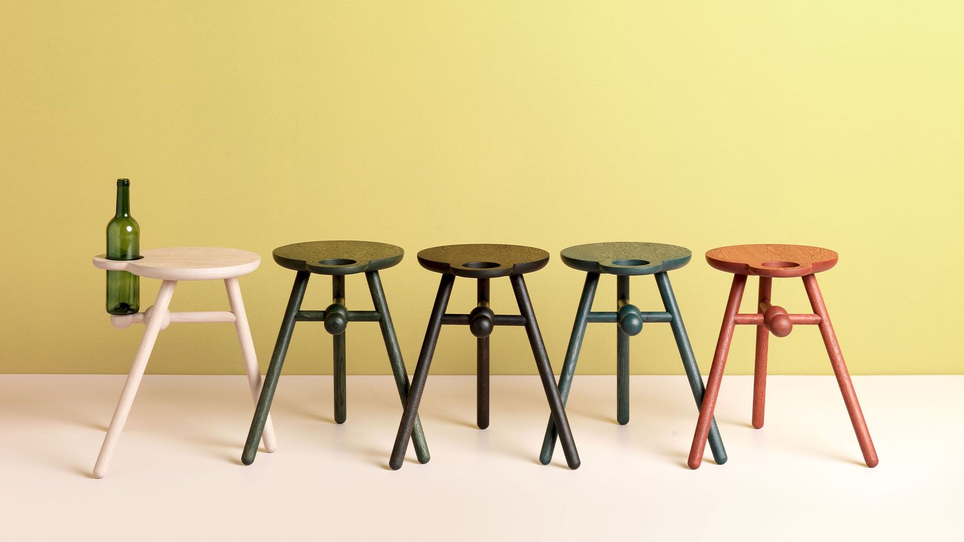 Pode Bottle Stool Bijzettafel brick