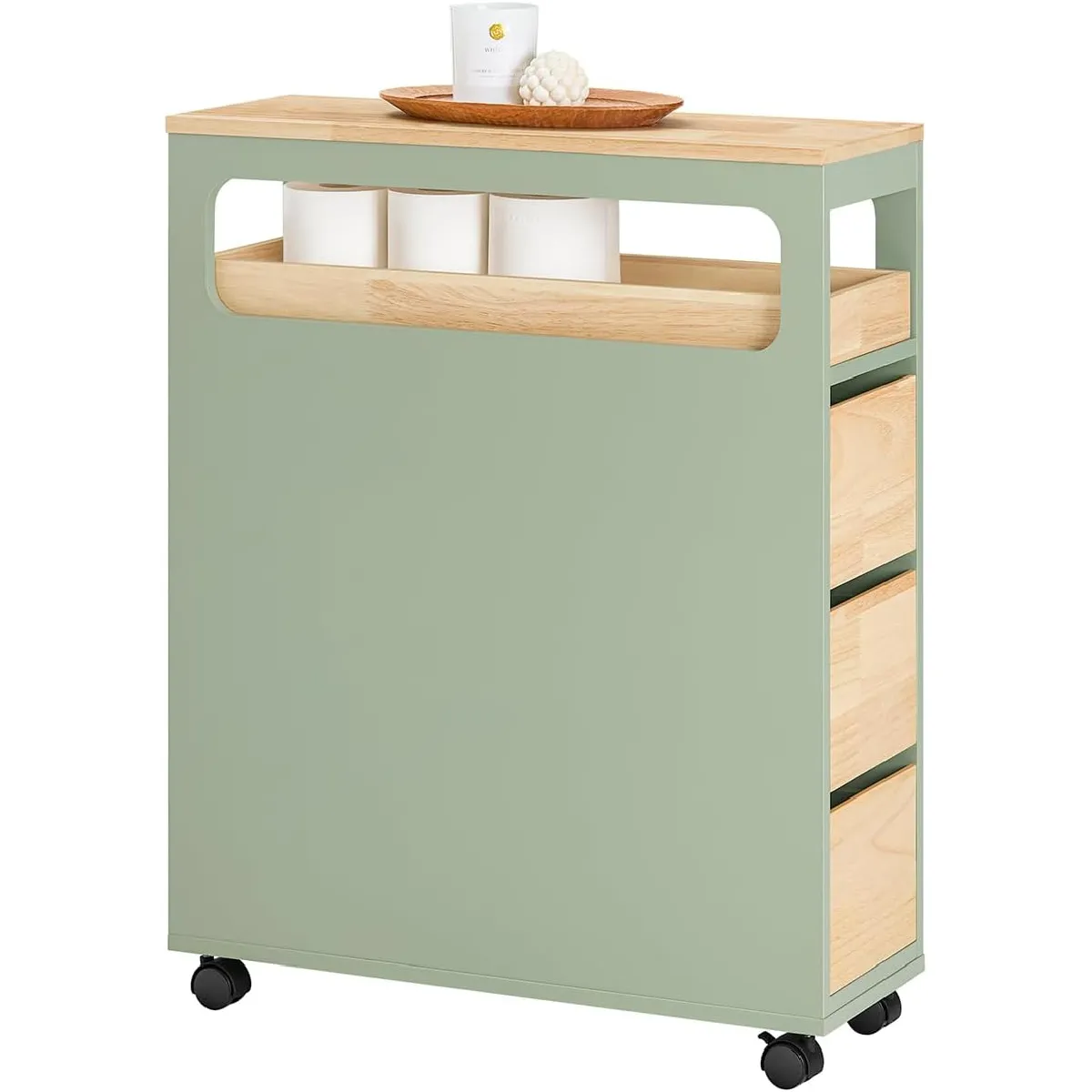 SoBuy BZR54-GR Meuble Rangement Salle de Bain