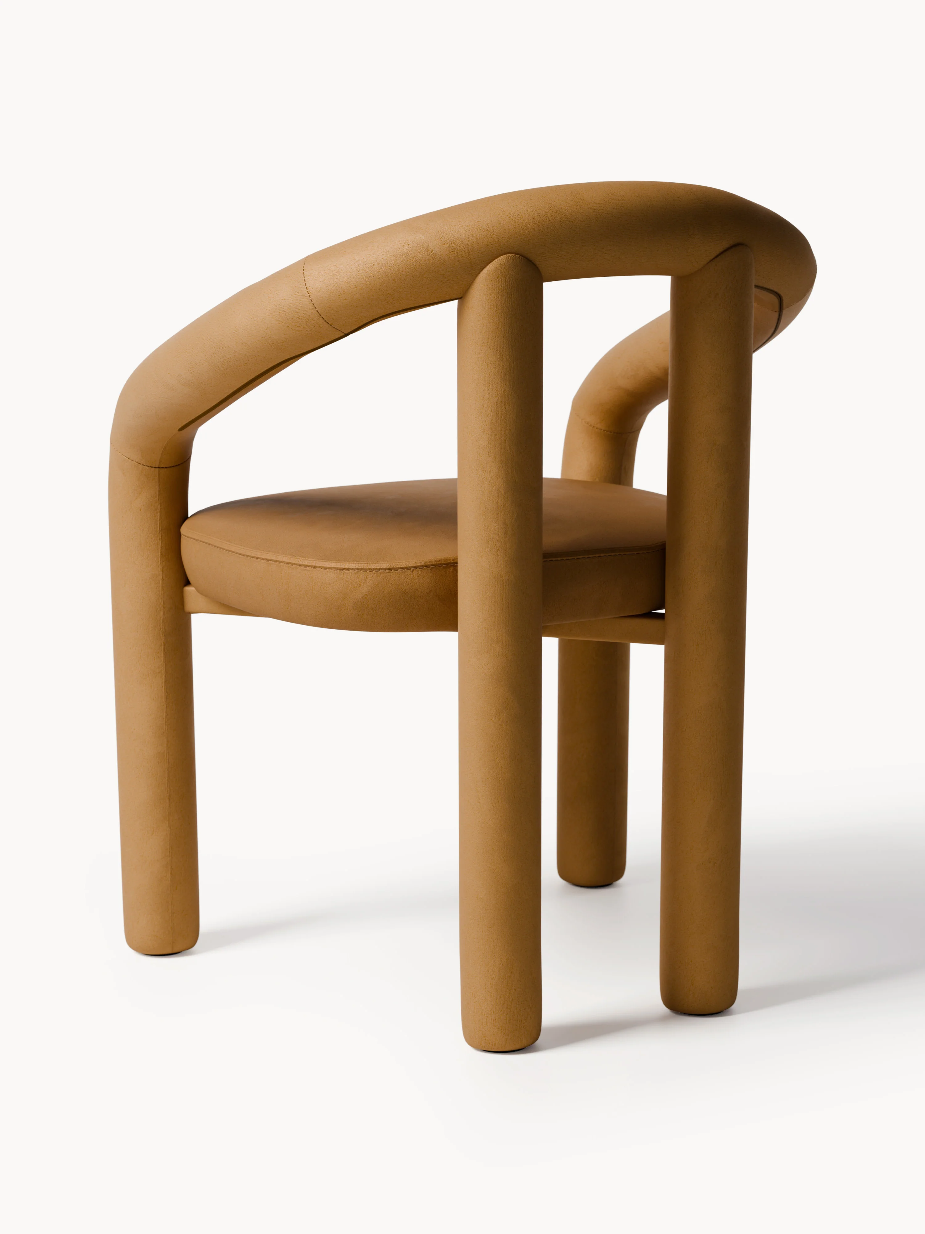 Fluwelen armstoel Calan 4
