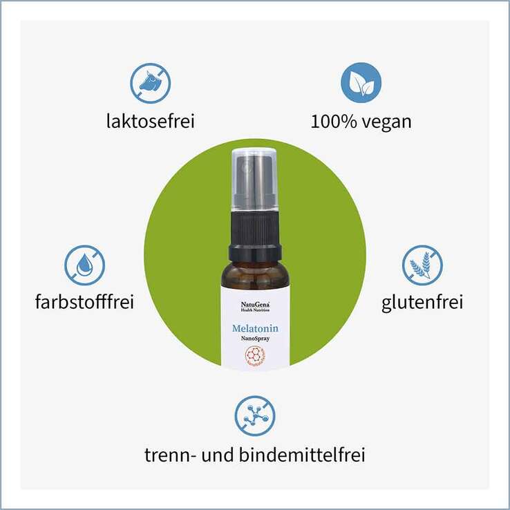 Melatonin Nanospray hohe Bioverfügbarkeit, 20 ml