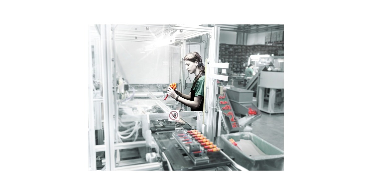 Wera160 i/165 i/7 Schroevendraaierset Kraftform Plus Serie 100  (Rood/geel, 7-delig)