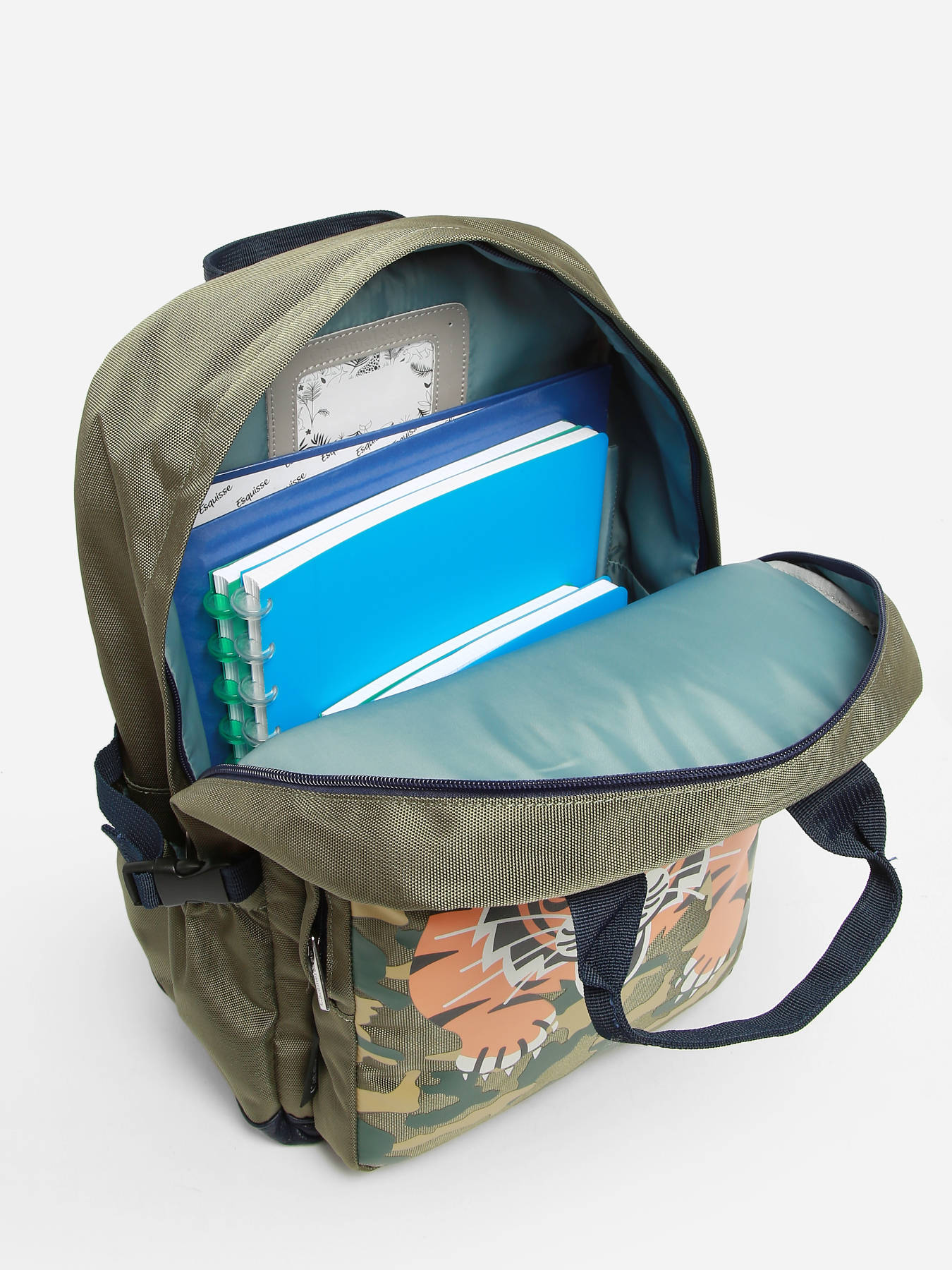 Sac  dos 1 compartiment CARAMEL ET CIE