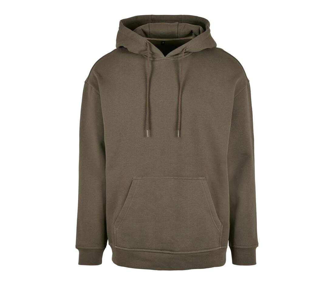 BUILD YOUR BRAND BYB006 - Hoody Confortable en Coton Mélangé Oversize