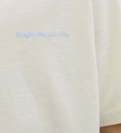 Jack & Jones T-Shirt - JorParos - Antique White/BANDANA