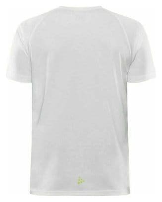 Maillot manches courtes Craft Core Essence Logo Blanc