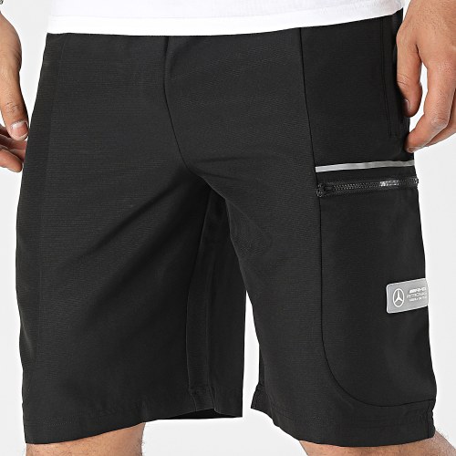 Short Jogging Mercedes AMG Petronas Statement Woven 538444 Noir