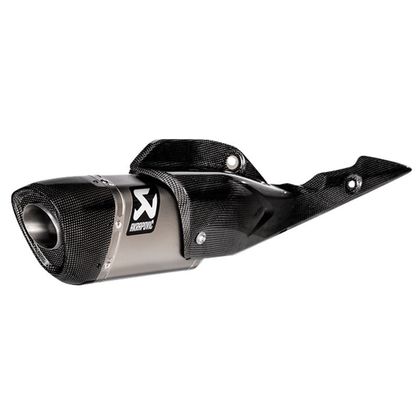 Silencieux Akrapovic Titane embout carbone