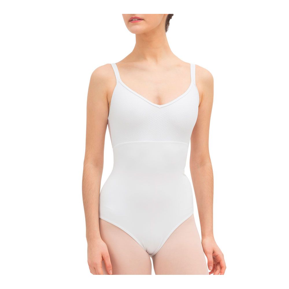 Repetto D0643 - Justaucorps Femme blanc