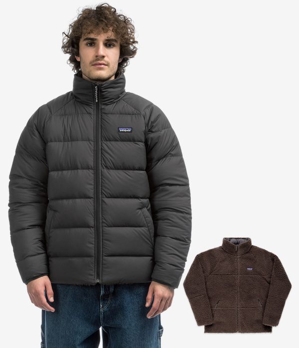 Patagonia Reversible Silent Down Jacke (ink black)
