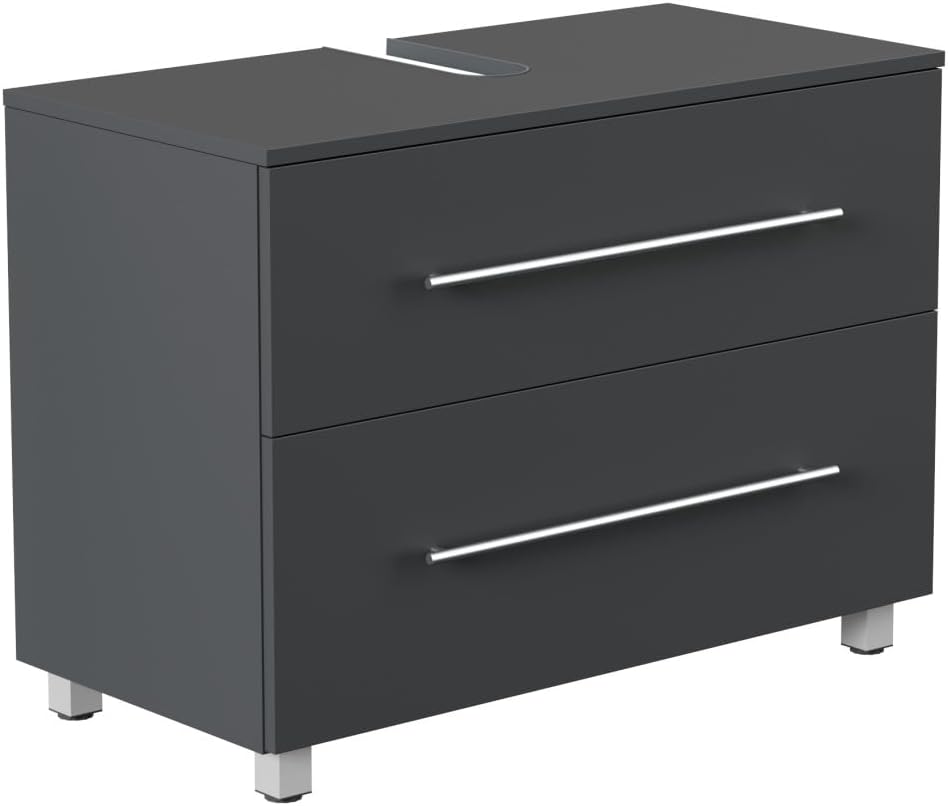 Magnolia Home Universal Unterbau auf Standfüßen 85 cm SoftClose Farbe Grafit