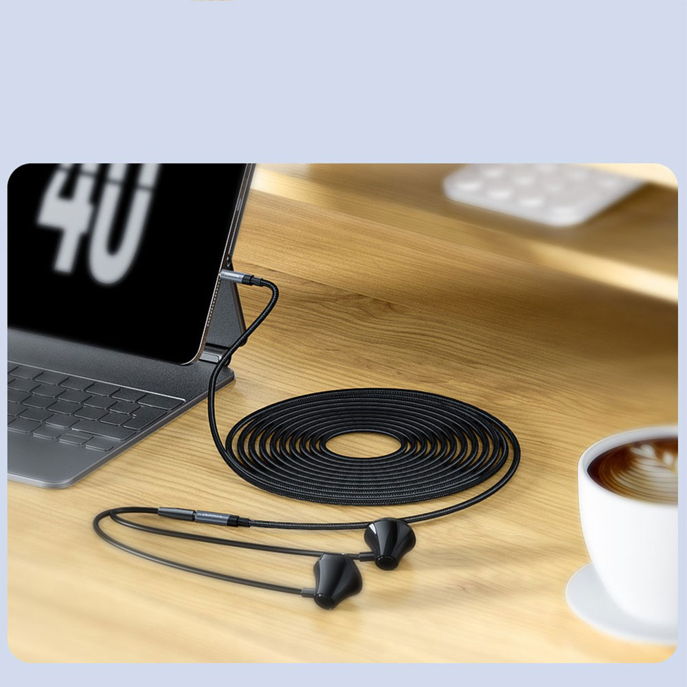 (2m) 3.5mm Audio Klinke Stecker auf 3.5 mm Klinken Buchse Stereo AUX Nylon Verlängerungskabel mit vergoldeten Kontakten - Grau
