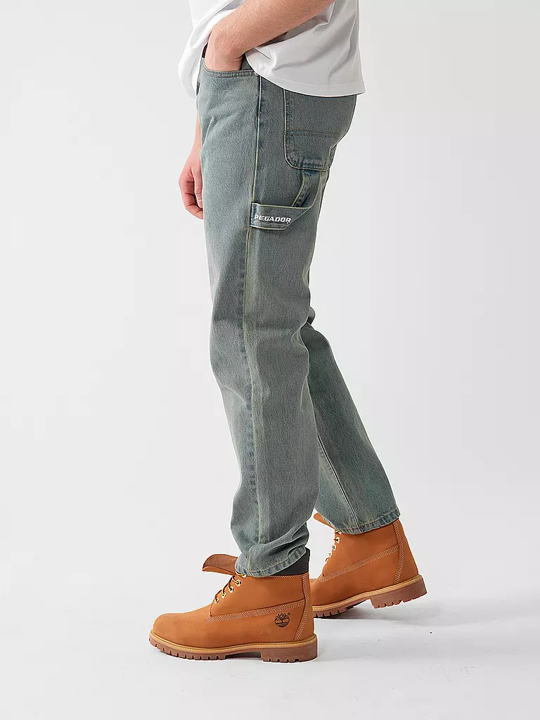 PEGADOR Jeans Baggy Fit DAULE blau