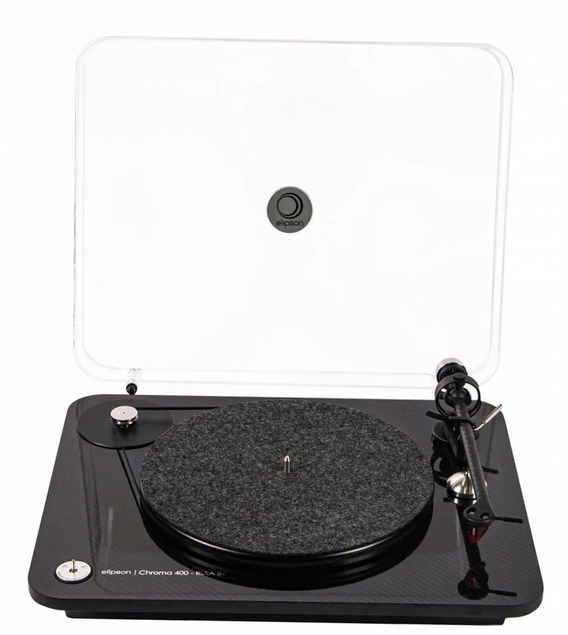 Elipson Chroma 400 RIAA BT Carbone Platines vinyle hi-fi