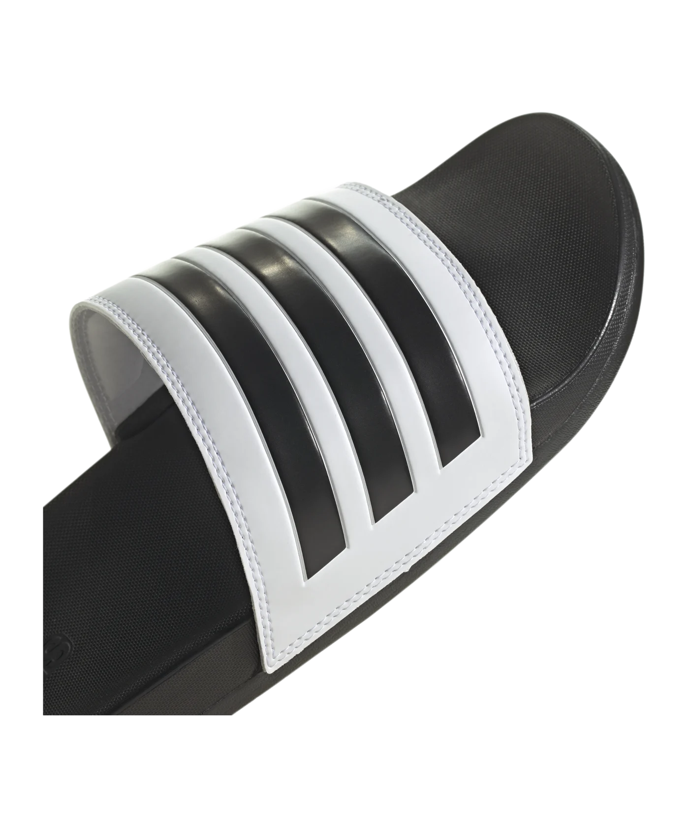 adidas Adilette Comfort Regular Weiss Schwarz