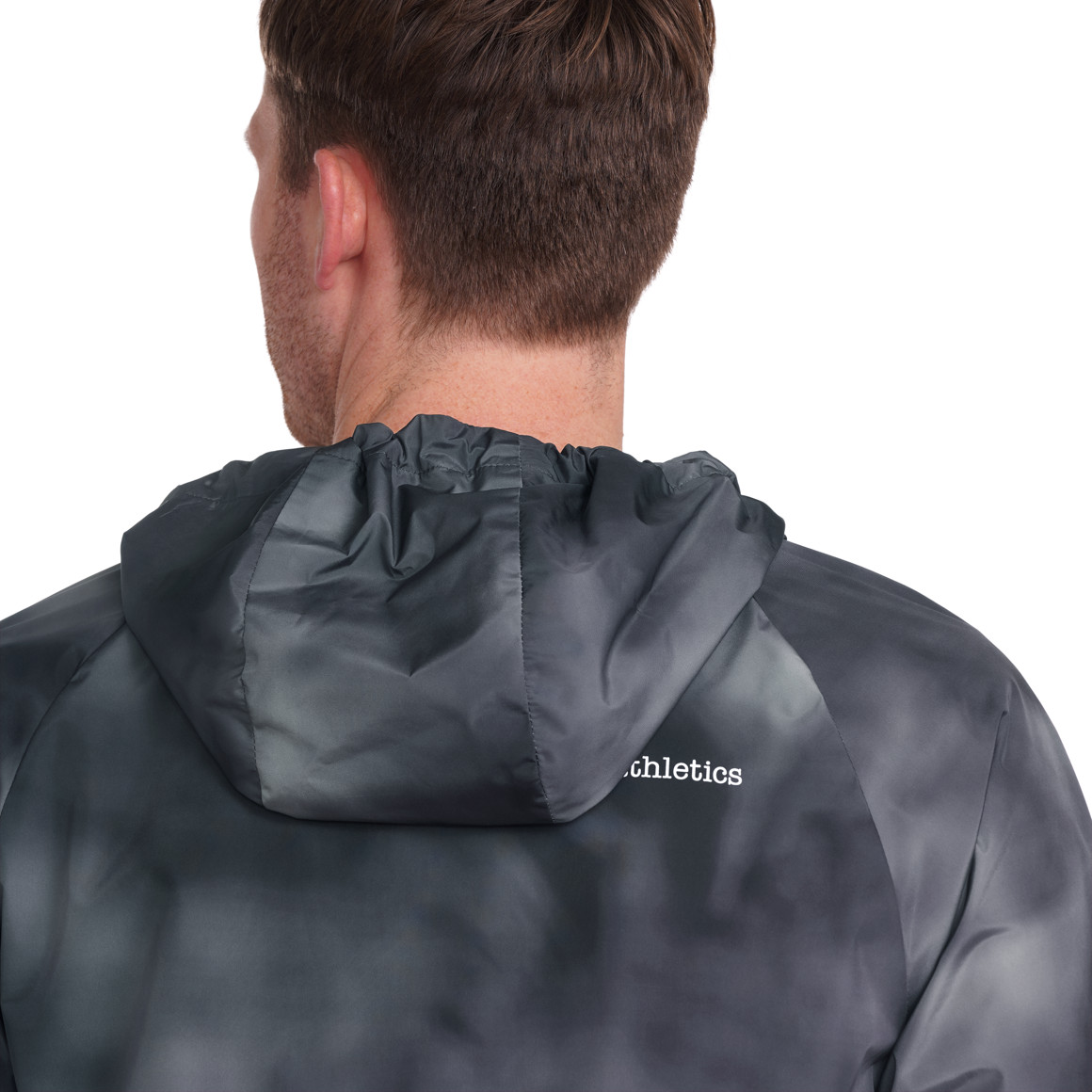 VanVaan Herren Sport-Jacke mit Farbverlauf dunkelgrau / grau
