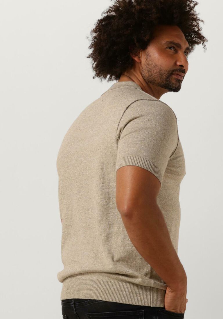 BUTCHER OF BLUE beige butcher of blue polo lt clifden polo