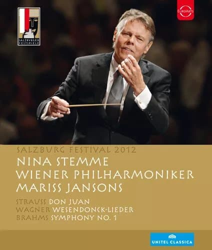 Salzburg Festival 2012: Wiener Philharmoniker (Jansons)  (2013) Mariss Blu-Ray Pre-Owned