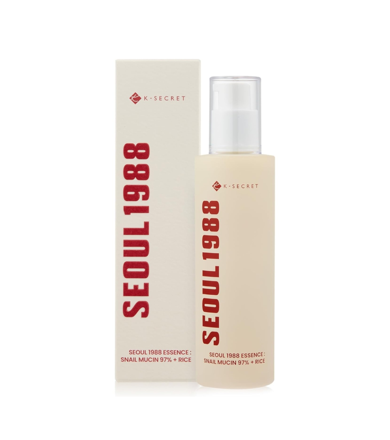 K-Secret - *Seoul 1988* - Essência Snail Mucin 97% + Rice