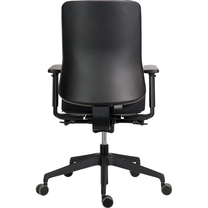 Chaise de bureau ergonomique Sitizen - Mécanisme synchrone - Tissu  - avec ou sans accoudoirs - Pieds noirs