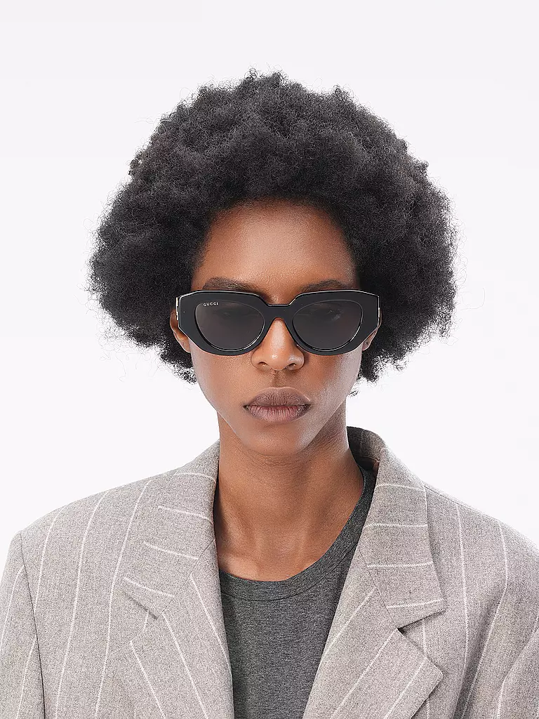 GUCCI Sonnenbrille GG1421S schwarz