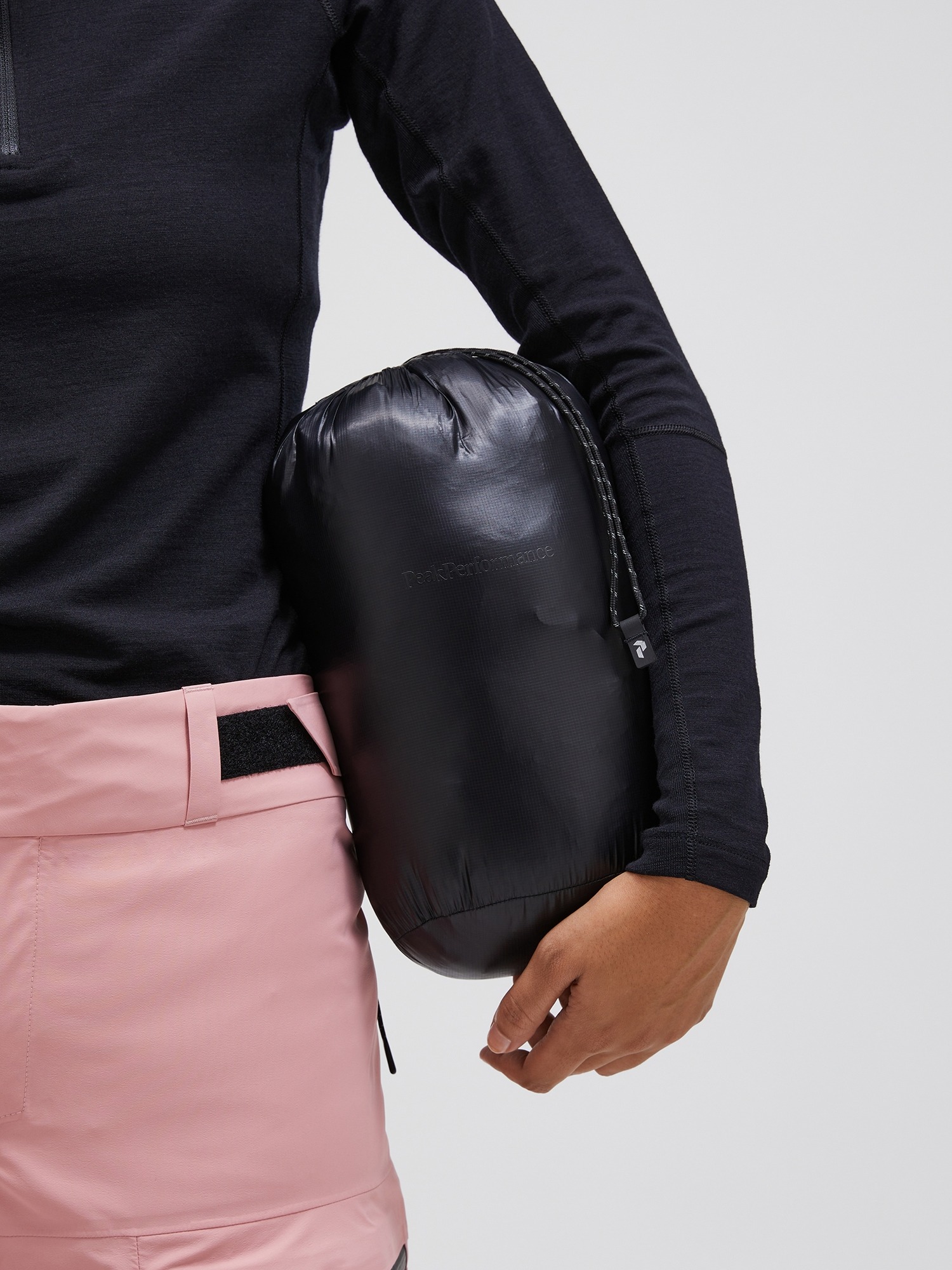 Minus Degree Down Puffer Dame Black