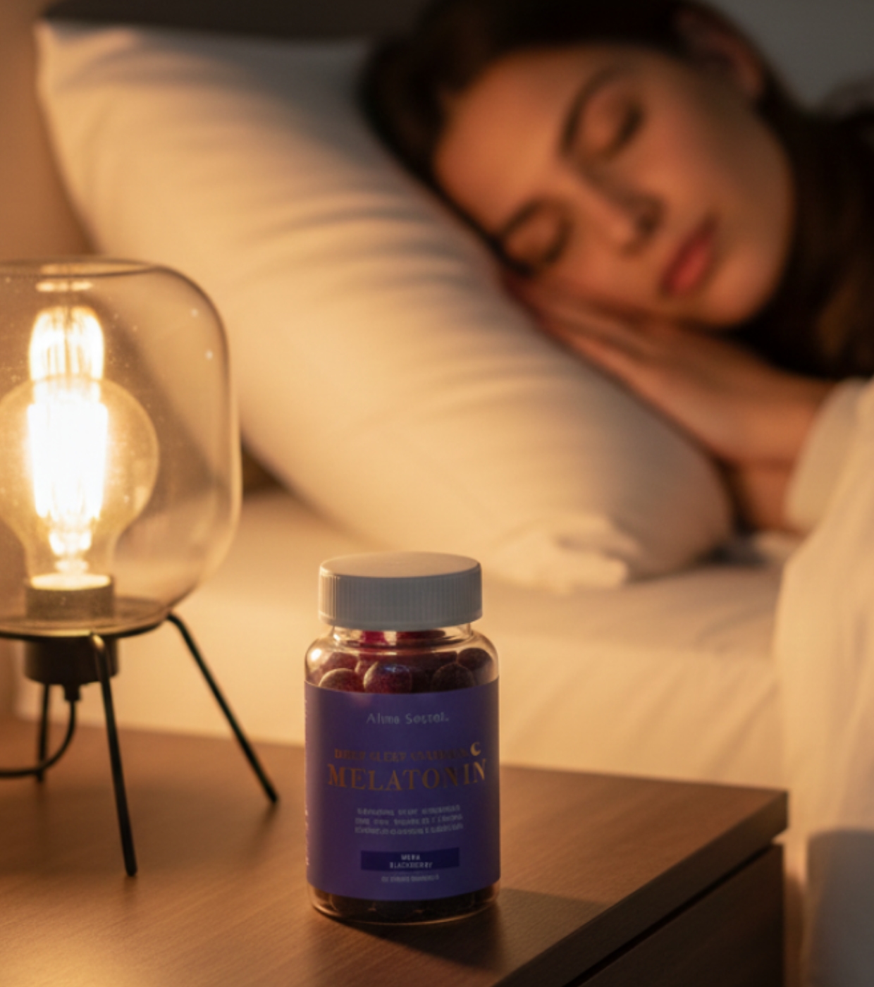 Alma Secret - Gomas vitamínicas para um sono de qualidade Deep Sleep Complex C Melatonin