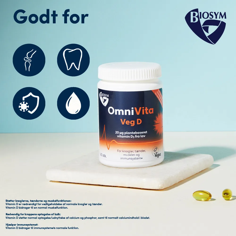 OmniVita Veg D - 60 kaps.